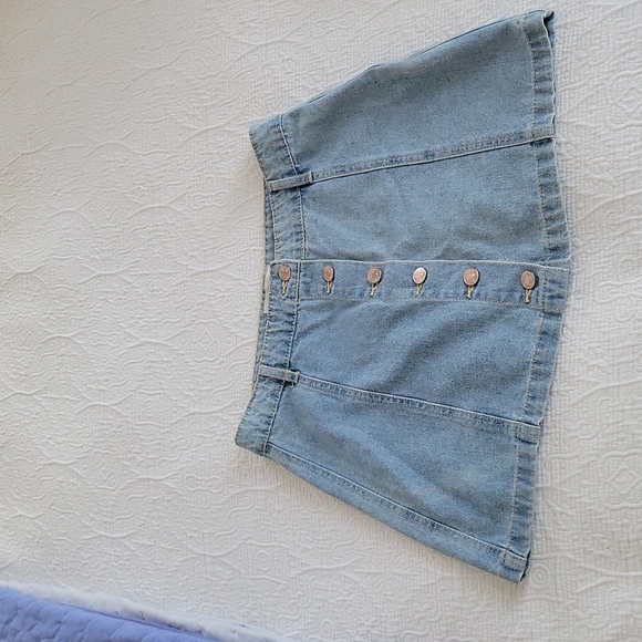 Forever 21 Los Angeles Jean Skirt - 28 - Picture 1 of 6